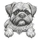 shih tzu Hyundai land rover tattoo design idea