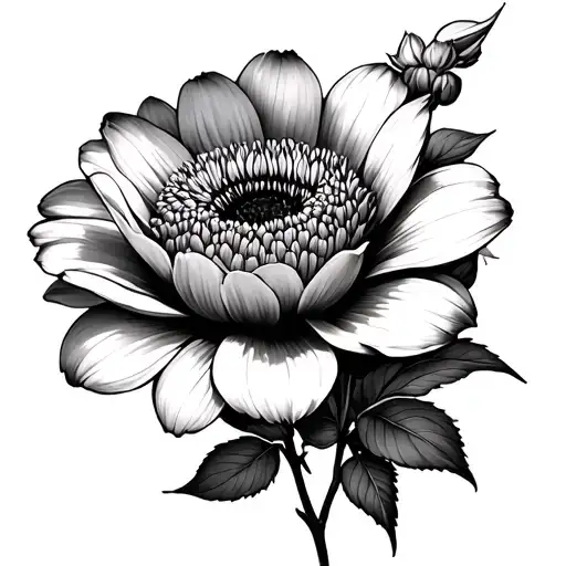 Fill the flower of the garden. My existence tattoo design idea