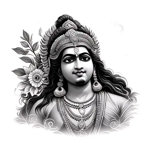 Murugan tattoo design idea