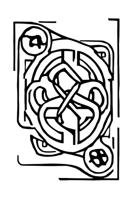 OCD awareness symbols tattoo design idea