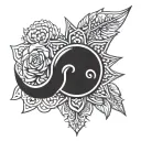 trust the process tattoo design idea