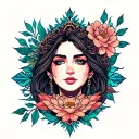 serenity courage wisdom tattoo design idea