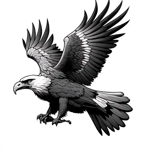 polish eagle godlo tattoo design idea