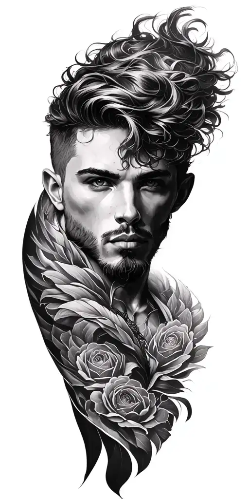 erick , Leo , full sleeve tattoo  tattoo design idea