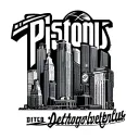 detroit pistons basketball city tattoo design idea