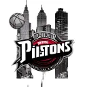 detroit pistons basketball city tattoo design idea