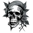 Omerta tattoo design idea