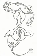 Hindu symbol tattoo design idea