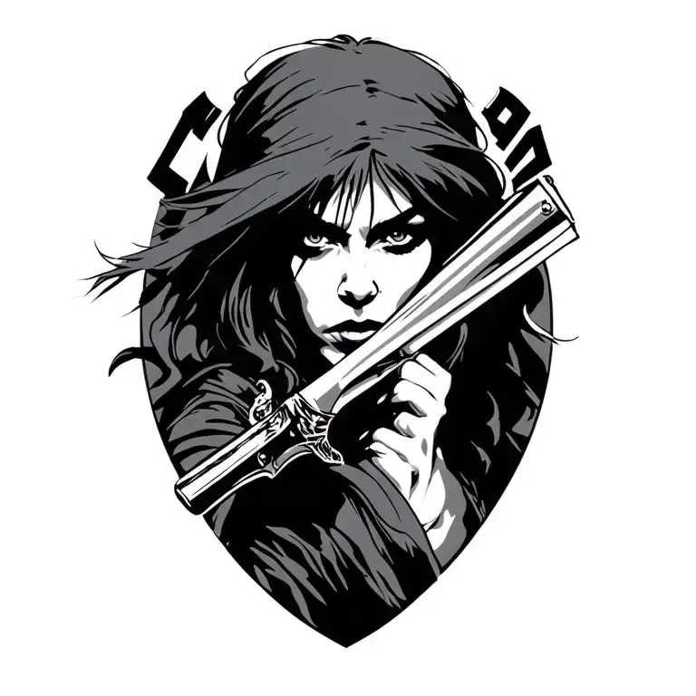 Kill Bill tattoo design idea