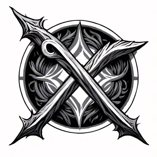 Bind Rune tattoo design idea