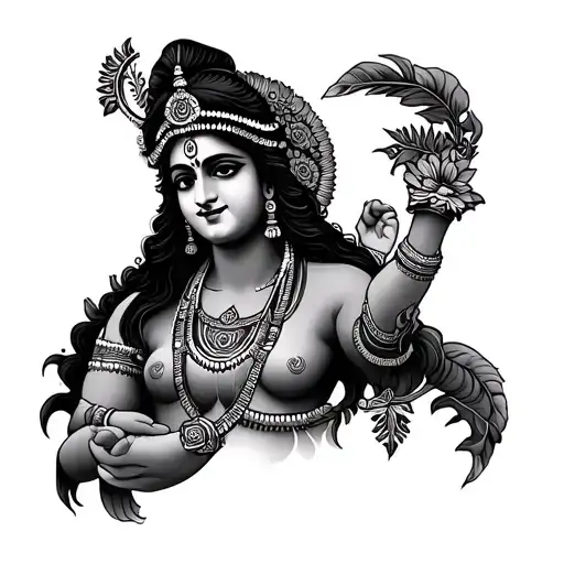 Hindu religion tattoo design idea