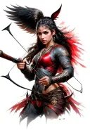 Sagittarius archer ruby 12 17 2015 incorporated tattoo design idea