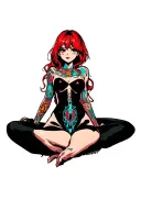 Pubic tattoo design idea