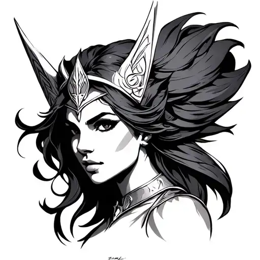 She-Ra tattoo design idea
