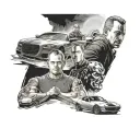 fast and furious saga  tattoo design idea