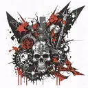 warhammer khorne tattoo design idea