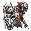 warhammer khorne tattoo design idea