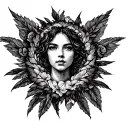 No Risk No rich tattoo design idea