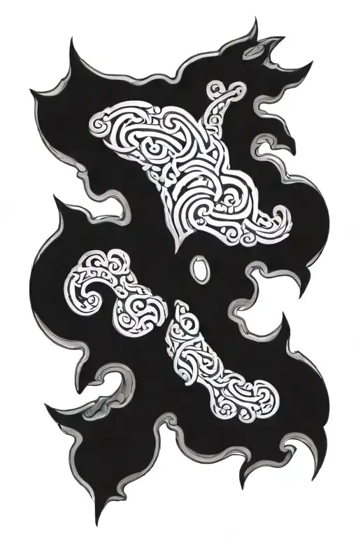 Door tattoo design idea