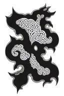 Door tattoo design idea
