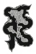 Door tattoo design idea