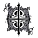 Two Word Ambigram Generator tattoo design idea