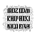 Two Word Ambigram Generator tattoo design idea