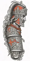 First Crusade tattoo design idea