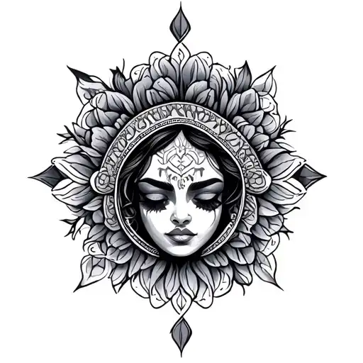 Berber tattoo design idea