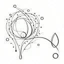 tear drop falling from one tattoo design idea
