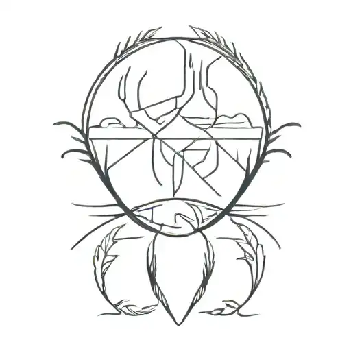 Tribe band tattoo design idea