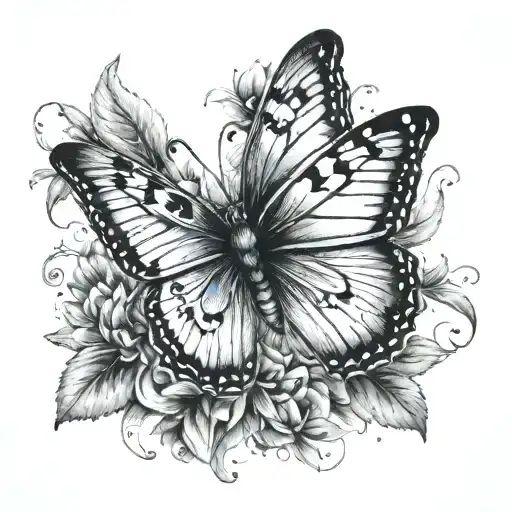 little butterfly tattoo tattoo design idea