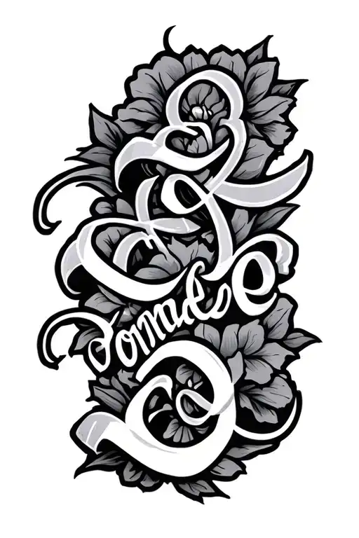 "Sonder" only put the text in times new Roman font tattoo design idea