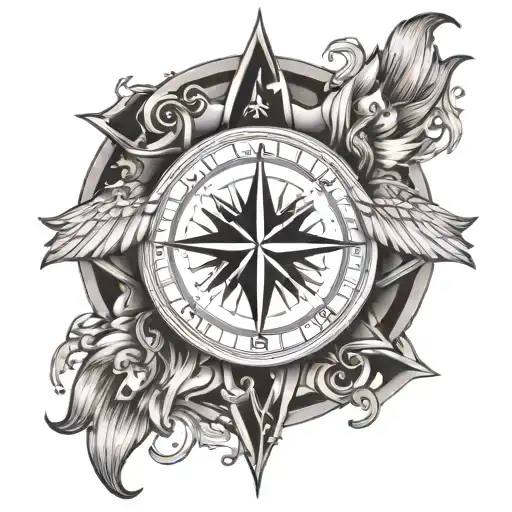 1,429+ Rose With Angel Wings Tattoo Ideas in 2026 - BlackInk AI