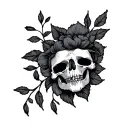 fuck love tattoo design idea