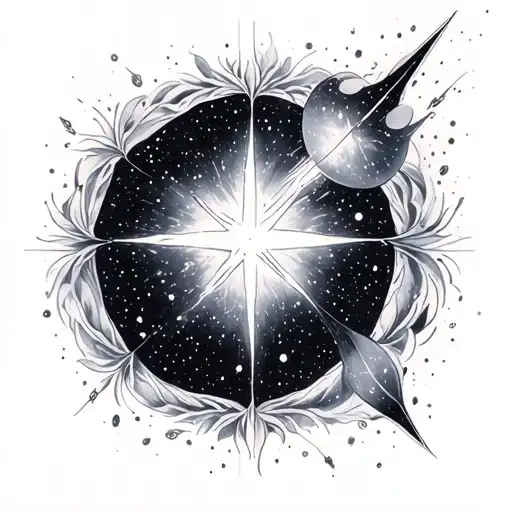 Pleiades tattoo design idea