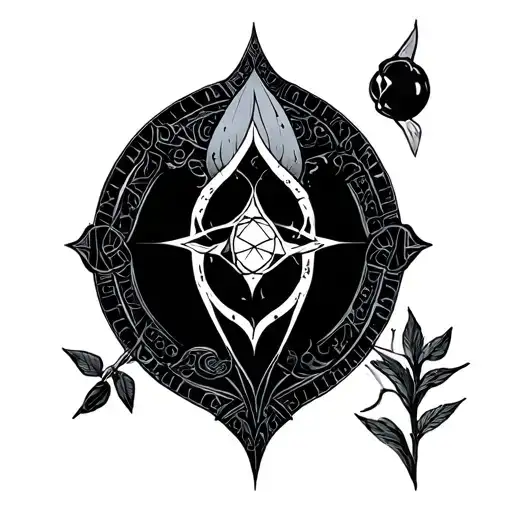 Alchemy tattoo design idea