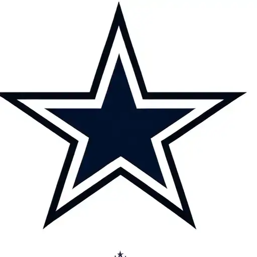 dallas cowboys star tattoo design idea