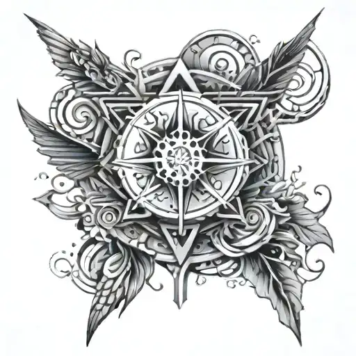 destiny tattoo design idea