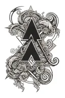 god is greater than highs and lows tattoo design idea