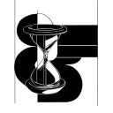 hourglass but also roman numeral 13 tattoo design idea