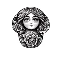 Nesting Doll tattoo design idea