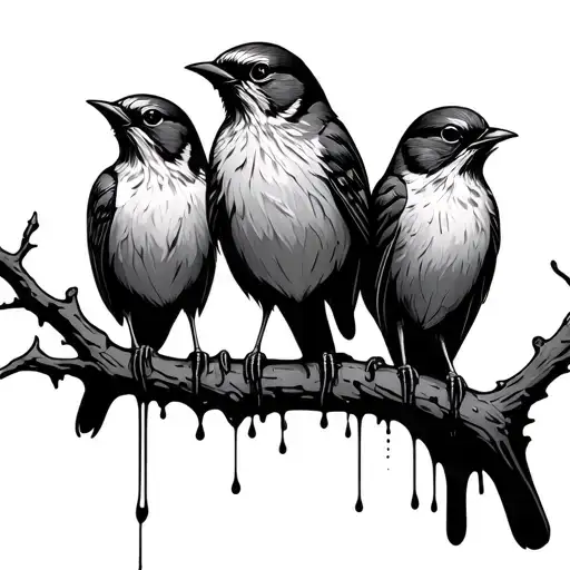 122+ Three Birds On A Branch Tattoo Ideas in 2026 - BlackInk AI
