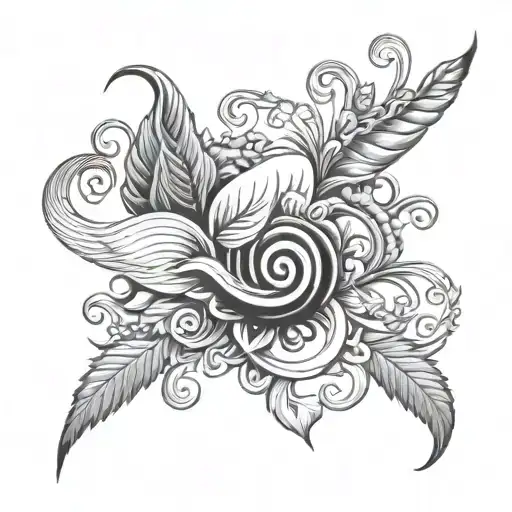 genital tattoo design idea