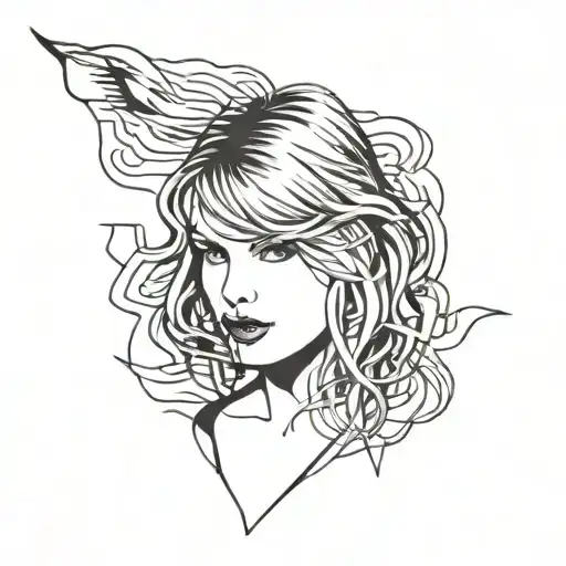 Taylor Swift the lakes  tattoo design idea