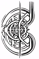 breaking benjamin logo tattoo design idea