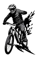 mtb tattoo design idea
