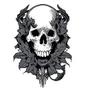 Genital tattoo design idea