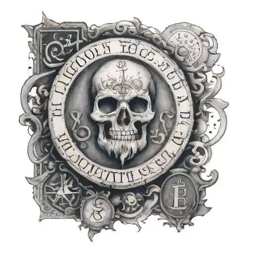 Plato's tattoo and below the inscription in Latin "The punishment for civil passivity is the power if villains tattoo design idea