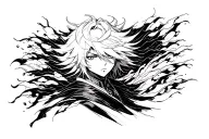 Bleach anime tattoo design idea